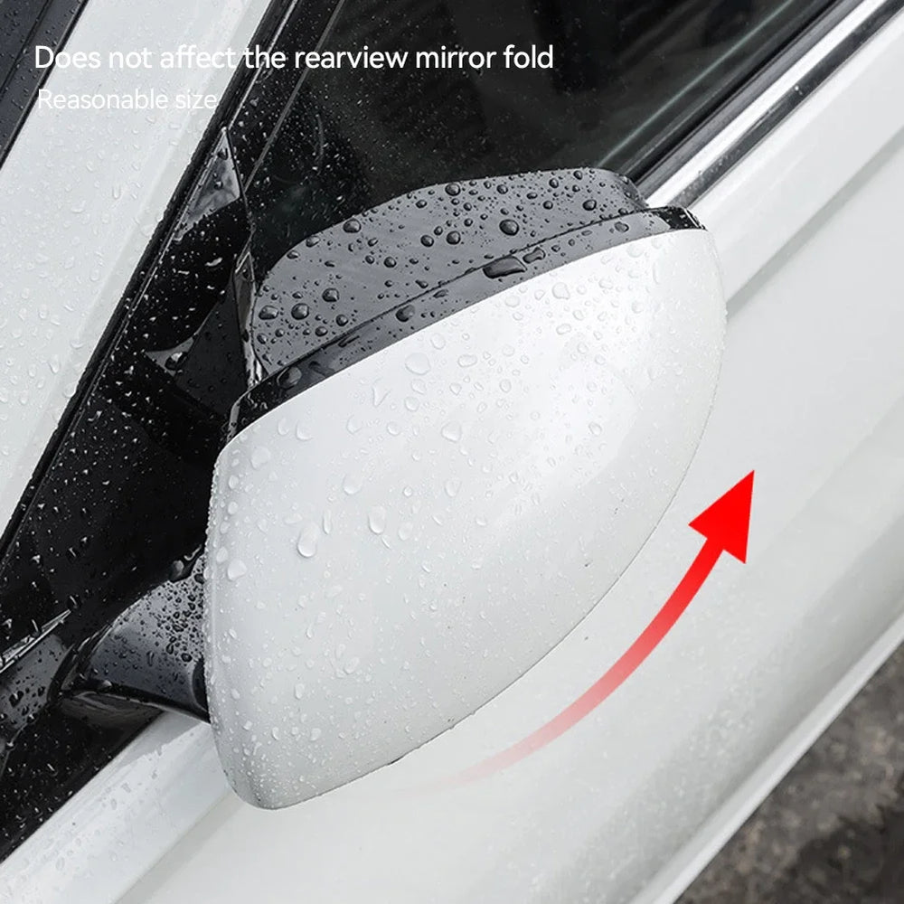 MirrorVisors 1+1 GRATIS: Auto Zijspiegel Regen Wenkbrauw Blinde Hoek Spiegel Visors