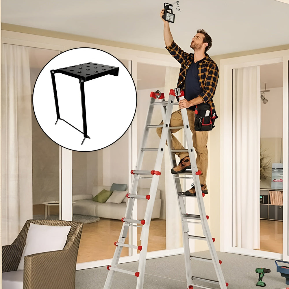 Globetrek° LadderHelper: Heavy-Duty Industrieel-Niveau Ergonomische Ladder Hulp