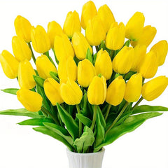 ArtificialTulips: Realistische Schoonheid Kunstbloem Decoratie Tulpen Set