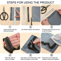 Icone™ ShorteningTape: 5M Zelfklevend Broek Verkortende Tape