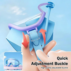 SoftGoggles 1+1 GRATIS: Groot Frame Waterdichte Antifog Set Soft Goggles