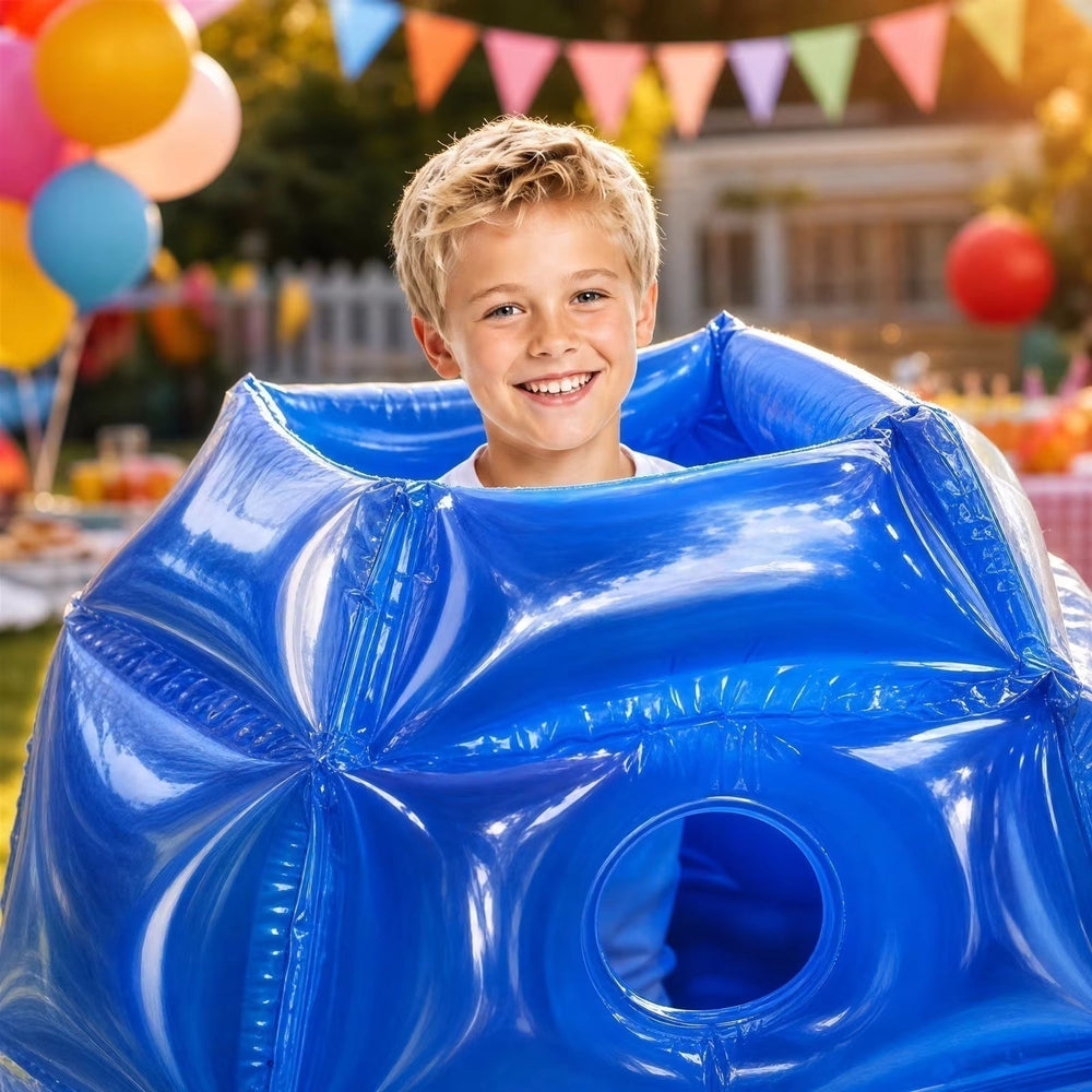 Kletshuts™ InflatableBumper: Opblaasbaar Kinderen Bumper Fun Botsingsspel