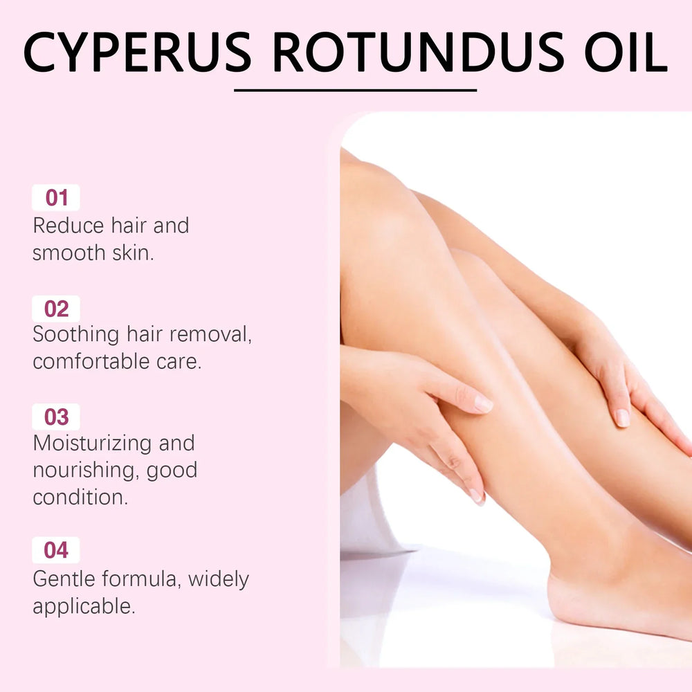 HairInhibitor 1+1 GRATIS: Cyperus Rotundus Verwijdering En Groei Olie Haarremmer