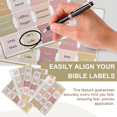 BibleTabs 1+1 GRATIS: Eenvoudig Navigatie Bijbel Tabbladen En Bladwijzer Set