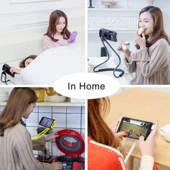 Holder360° WearableHolder 1+1 GRATIS – Verstelbare Handenvrije Comfortabele Nek Telefoon Draagbare Houder