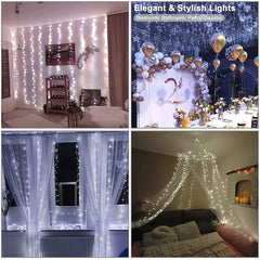 Ledsen™ CurtainLights: Eenvoudige Installatie Gezellige Thuis LED Snoer Gordijn Lichten