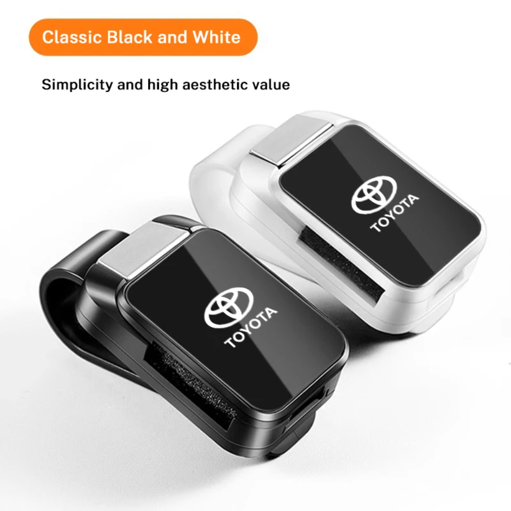 GlideHold® SunglassHolder 1+1 GRATIS: Hoogwaardig Beveiligd GemakkelijkeToegang Zonnebril Houder