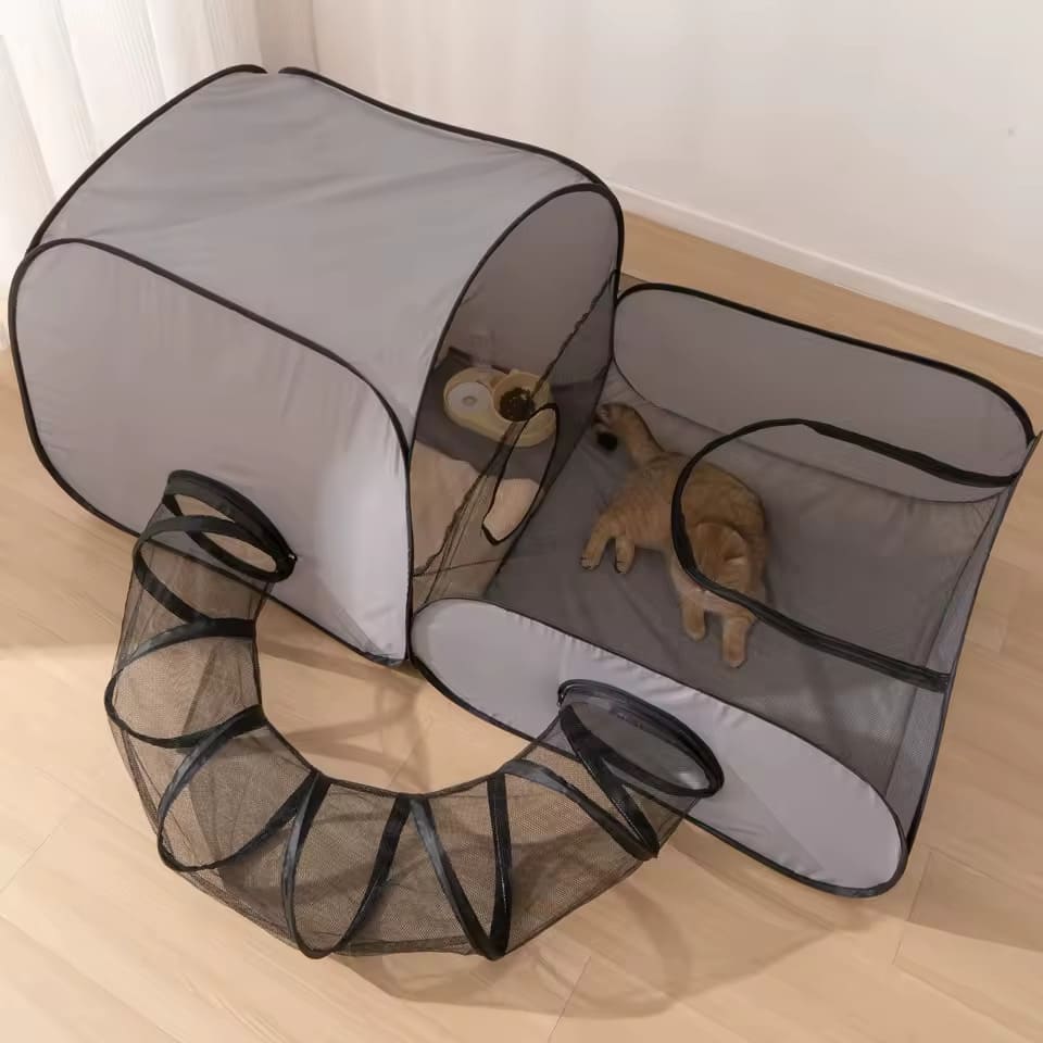 Catfri® CatPlaypen: Binnen En Outdoor Opvouwbaar Kat Kinderbox Tent