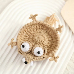 Globetrek° CrochetCoaster 1+1 GRATIS: Grappige Eekhoorn Haak Onderzetter