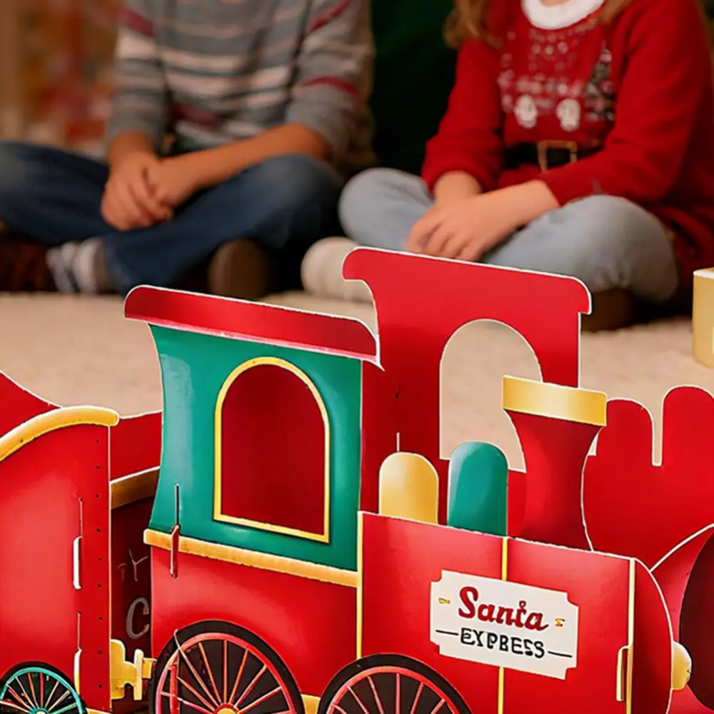 GiftTrain™ - Gepersonaliseerd Magisch Kerstmis Cadeau Trein Versiering