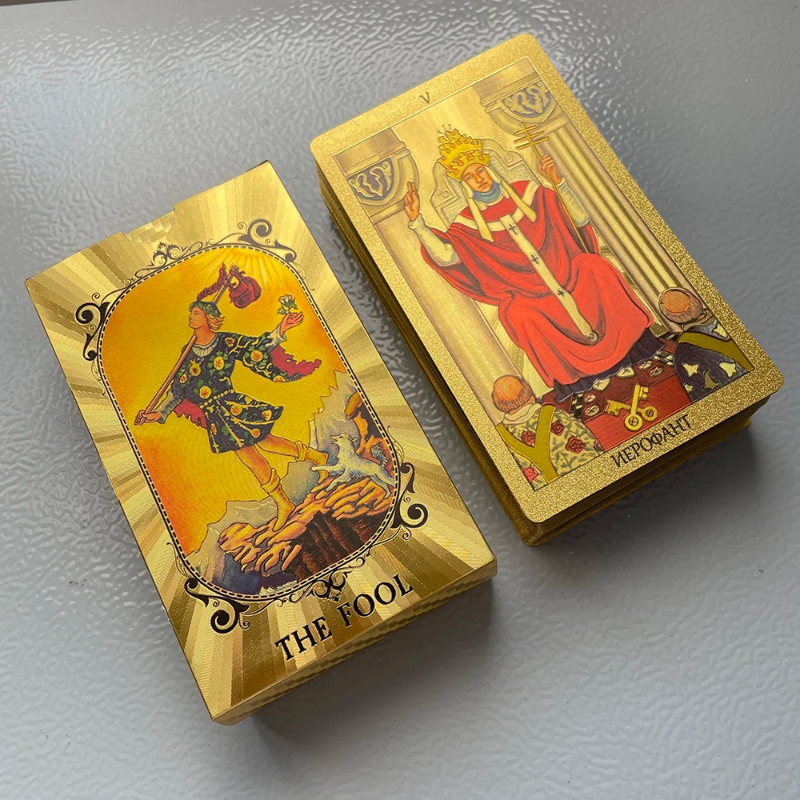 TarotCards - Mystieke Gouden Tarot Kaarten