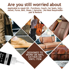 LeatherRepair 1+1 GRATIS: Multi-Oppervlak Herstel En Bescherm Leer Reparatie Kit