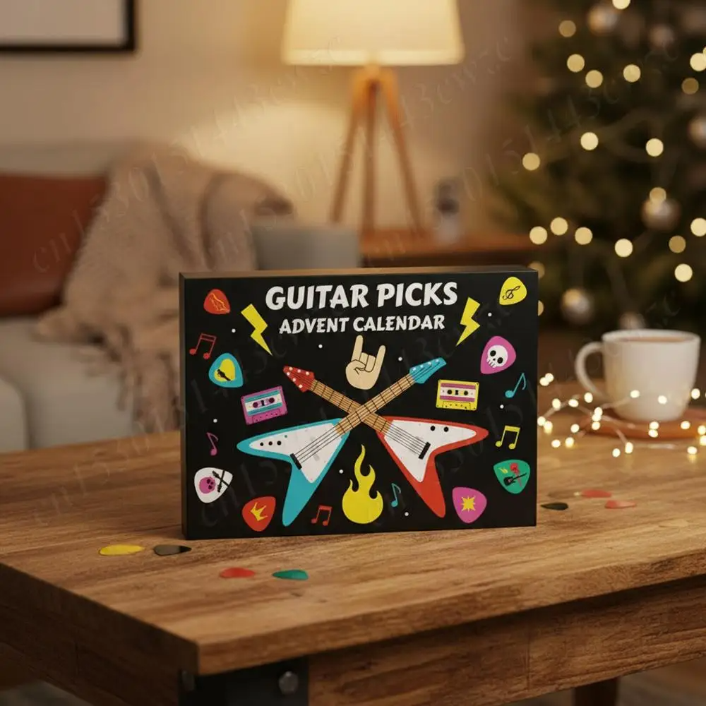 MusicAdvent™ – Ultimate Gitaarplectrum Muziek Adventskalender
