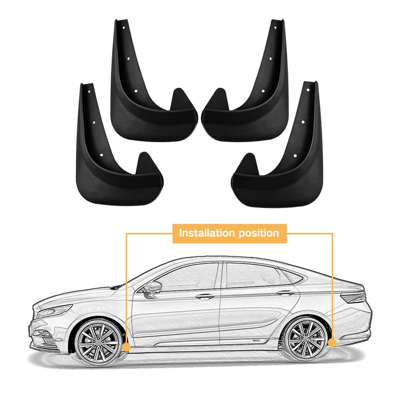 MudGuards: Heavy-Duty Flexibele Universele Auto Spatlappen