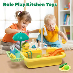 Kletshuts™ SinkToy - Kinderen Keuken Wasbak Speelgoed Water Speel Set