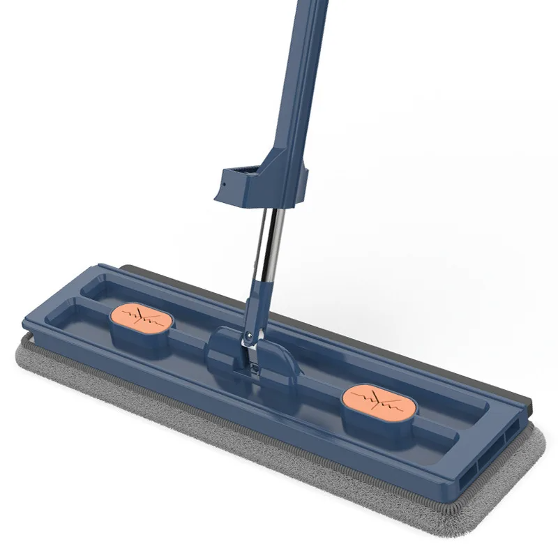 Cleaner Pro° RotatingMop: Sterk  Handvat  Eenvoudig Reinigen 360° Draaibare Vlakke Dweil