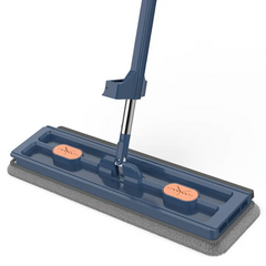 Cleaner Pro° RotatingMop: Sterk  Handvat  Eenvoudig Reinigen 360° Draaibare Vlakke Dweil