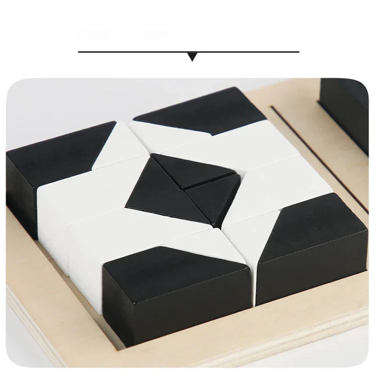 Kletshuts™ BlockPuzzle: Creatieve Interactieve Brein-Bouw Blokken Puzzel Speelgoed