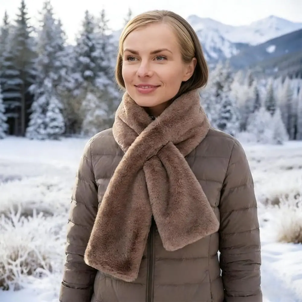 Icone™ PocketScarf: Stijlvolle Doortrek-Winter-Nekwarmer-Zak-Sjaal