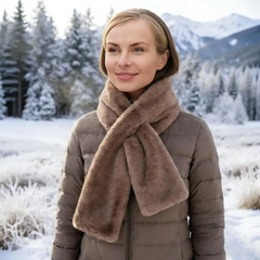 Icone™ PocketScarf: Stijlvolle Doortrek-Winter-Nekwarmer-Zak-Sjaal