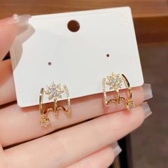 Jewelance™ ClawEarrings 1+1 GRATIS - Mode Sprankelende Klauw Oorknopjes