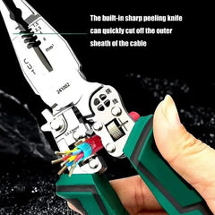 StrippingPliers: 8 In 1 Multifunctionele Draadstripper Gereedschap