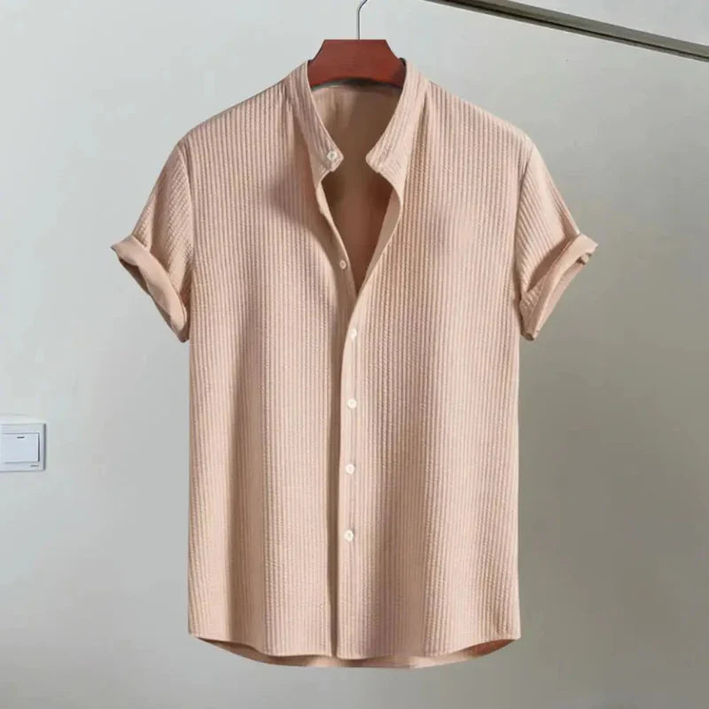 Icone™ CasualShirt: Casual Ademend Lichtgewicht Zomer Comfort Stijl Shirt