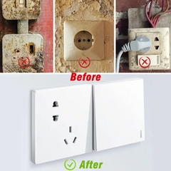 SocketFixer 5+5 GRATIS - Veilige Socket Pasvorm Eenvoudige Installatie Stopcontact Reparatie Beugel Fixer