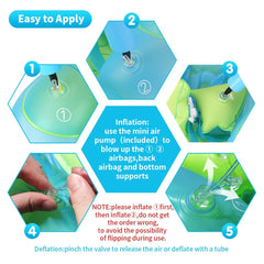Kletshuts™ BabyFloat: Baby Zwembaddrijver Met Ingebouwde Zonnescherm