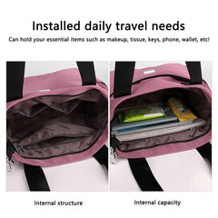 Icone™ LightweightBag: Multi-Compartiment Grote Capaciteit Lichtgewicht Tas