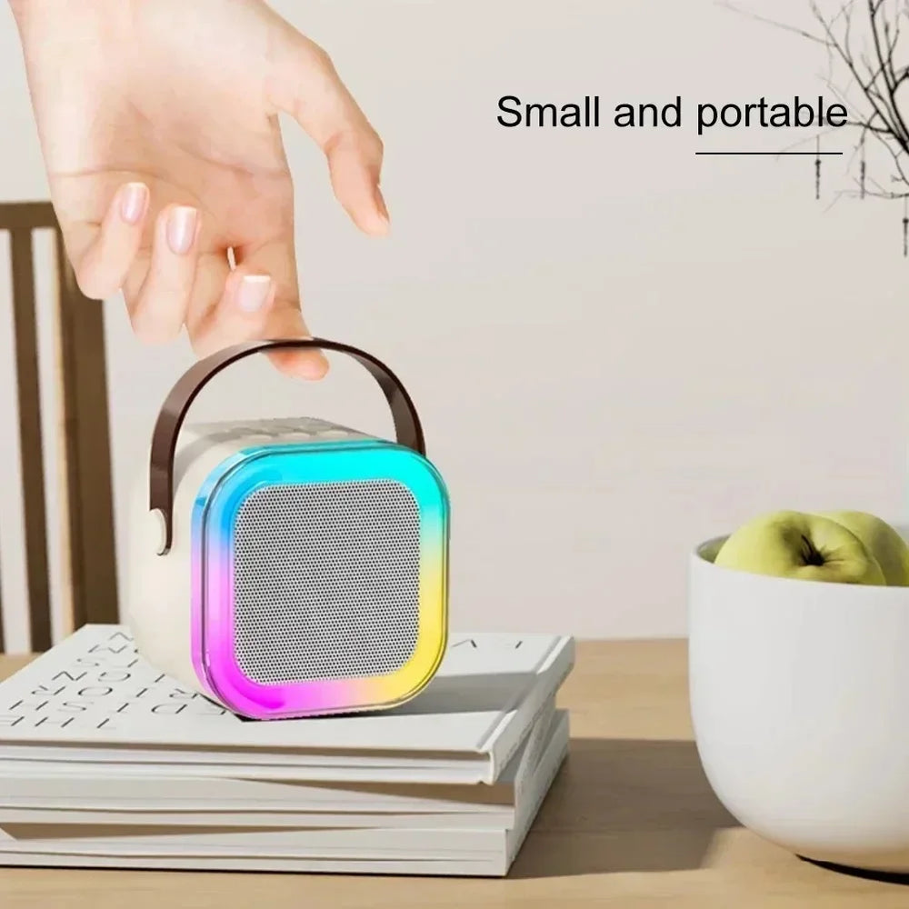 KaraokePro – Mini Karaokeapparaat Met Draadloze Microfoons