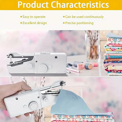 Globetrek° SewingMachine: Handheld Compact Draagbare Mini Naaimachine