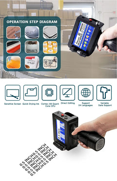 PortablePrinter - Slimme Draagbare Inkjet Printer