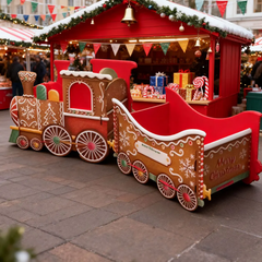 GiftTrain™ - Gepersonaliseerd Magisch Kerstmis Cadeau Trein Versiering