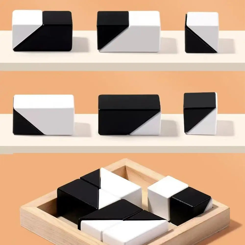 Kletshuts™ BlockPuzzle: Creatieve Interactieve Brein-Bouw Blokken Puzzel Speelgoed