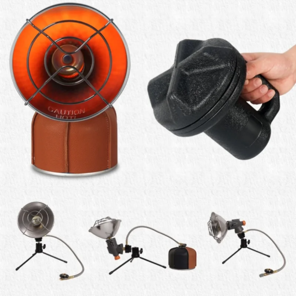 TravelHeater: Compacte Draagbare Verwarming Voor Buiten Kamperen En Avontuur