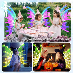 Kletshuts™ FairyWings: Elektrische Magische Vlinderfeeënvleugels Voor Kinderen