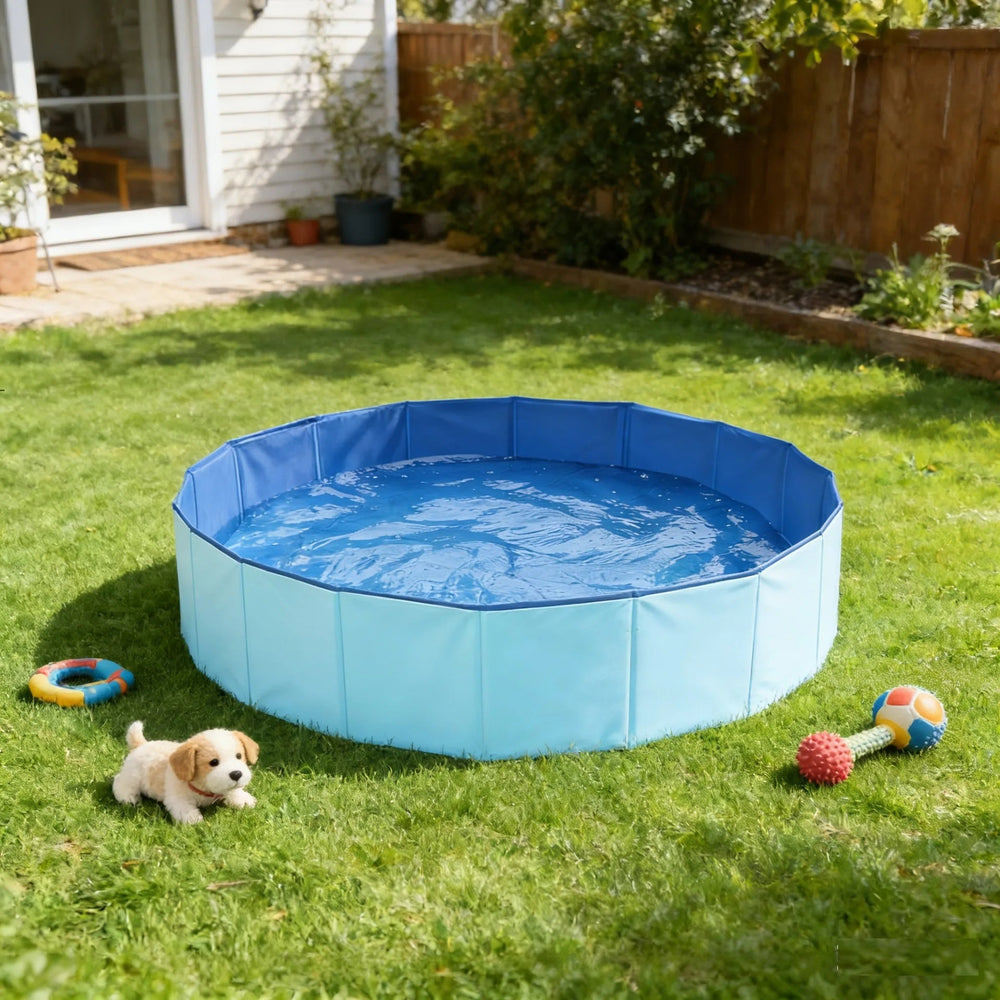DogFri™ PawPool: Hond Bad En Plons Plezier Opvouwbaar Huisdier Zwemmen Zwembad