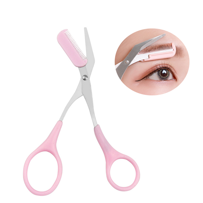 EyebrowScissors™ – Ergonomische Precisie Verzorging Oogschaar En Veiligheidskam
