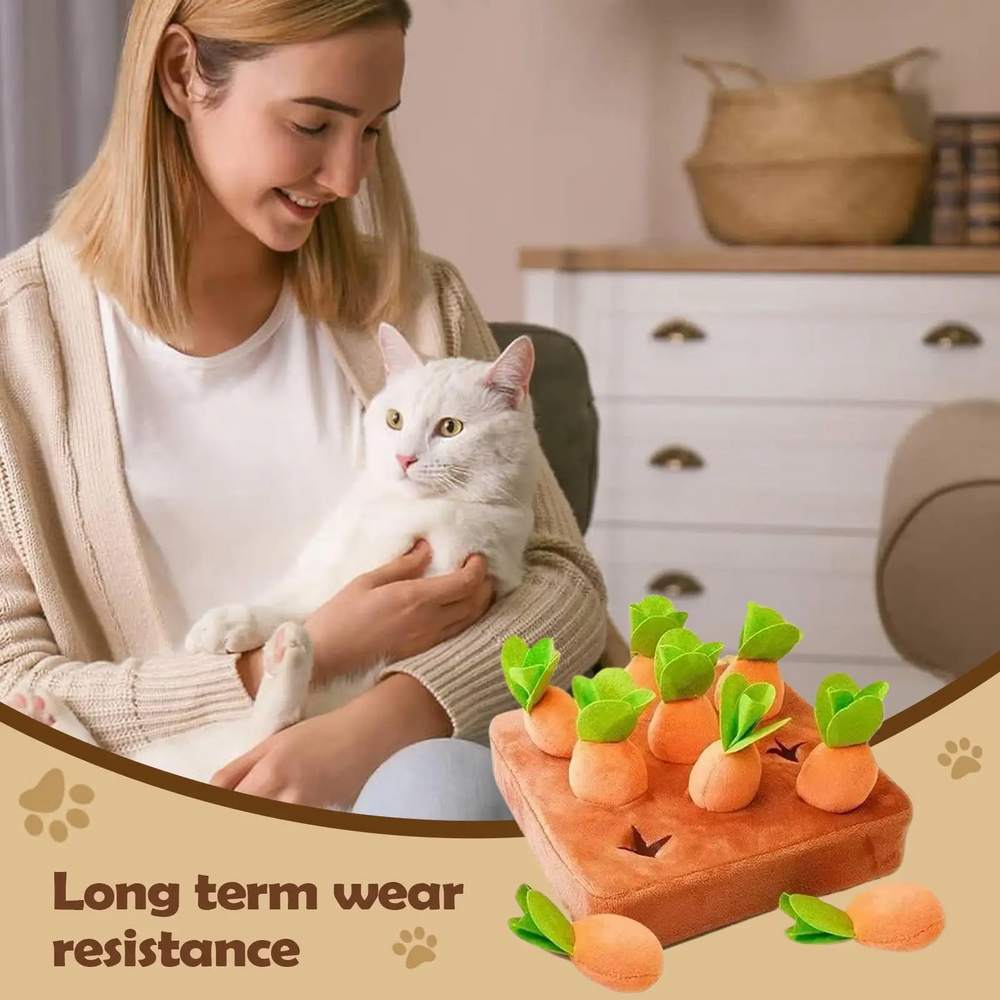 DogFri™ SniffingBoard: Premie Interactief Wortel Puzzel Snuffelen Bord