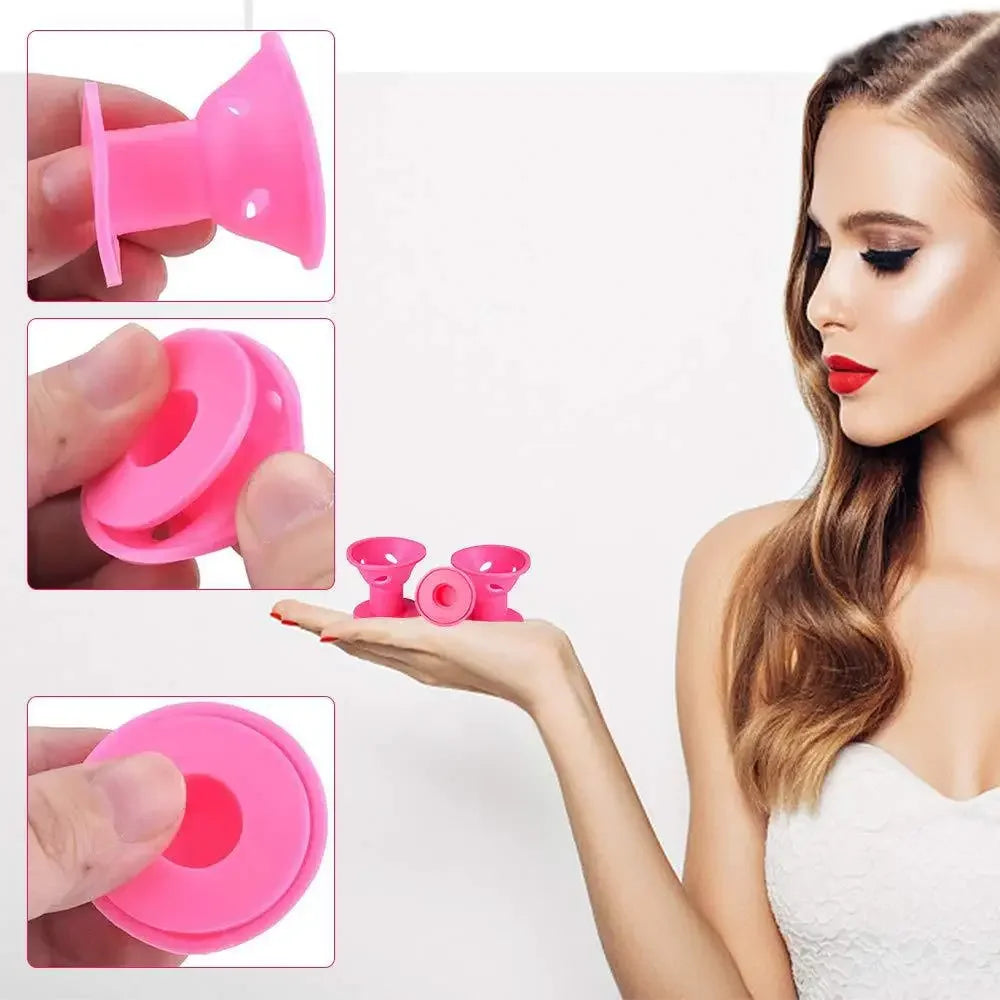 Rose® HeatlessCurl: Zachte Eenvoudig-Naar-Gebruik Comfortabel Warmteloos Krul Staven