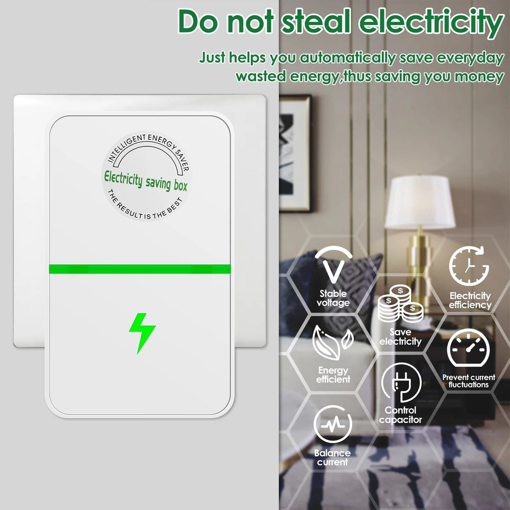 Globetrek° SaverDevice 1+1 GRATIS: Slimme Power Energy Plug-In Besparingsapparaat