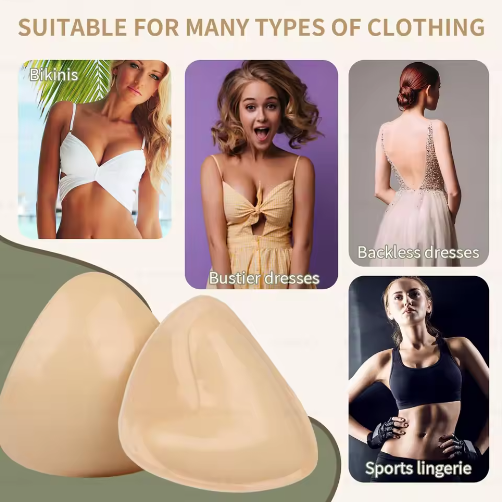 ChestPads 1+1 GRATIS: Hoog Kwaliteit Dames Borst Verbetering Pads