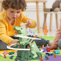 Kletshuts™ DinoSlide: Automatisch Dino Glijbaan Baan Speelgoed Voor Kinderen