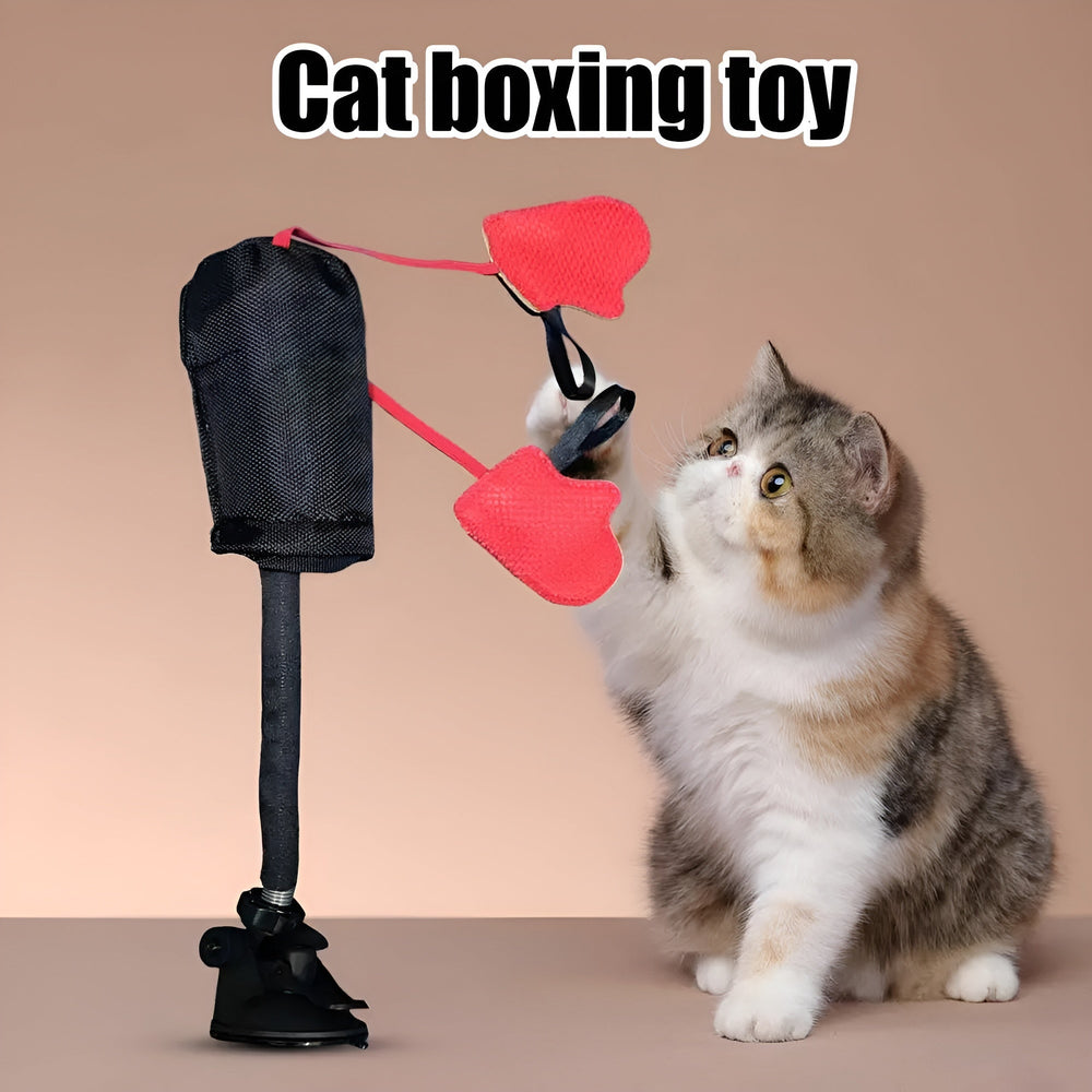 Catfri® PunchingBag: Interactief Leuk Oefening Kat Bokszak