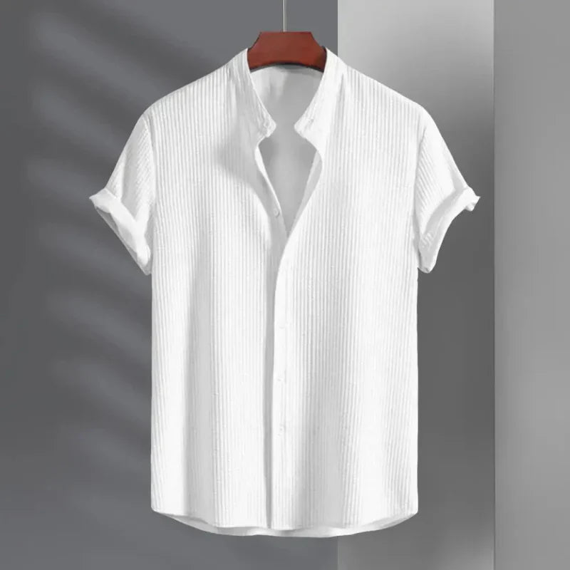 Icone™ CasualShirt: Casual Ademend Lichtgewicht Zomer Comfort Stijl Shirt