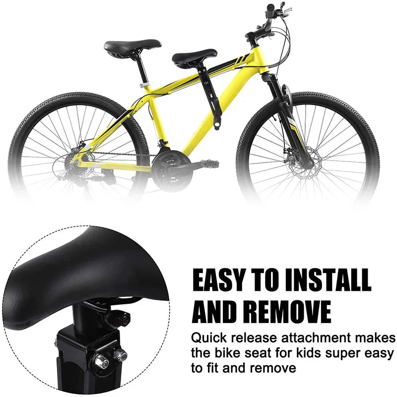 RideSeat - Comfortabele Ergonomische Fietsstoel Rijden Kinderen
