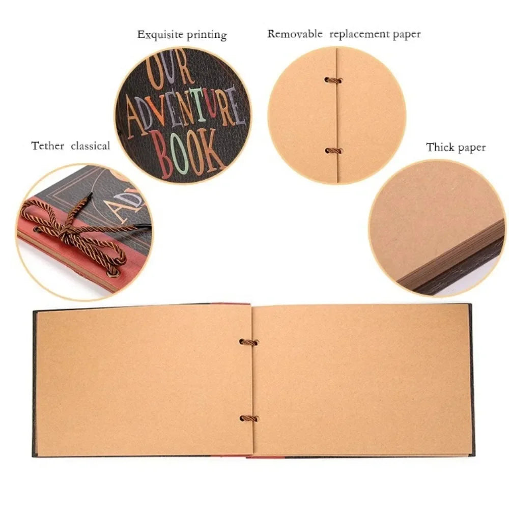AdventureScrapbook: DIY Reizen Herinneringen En Dagboek Avontuur Plakboek