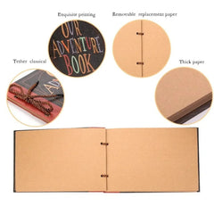 AdventureScrapbook: DIY Reizen Herinneringen En Dagboek Avontuur Plakboek