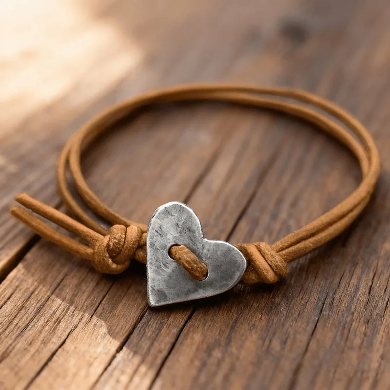 Jewelance™ KnottedBracelet 1+2 GRATIS - Boheemse Geknoopte Hartsteen Armband